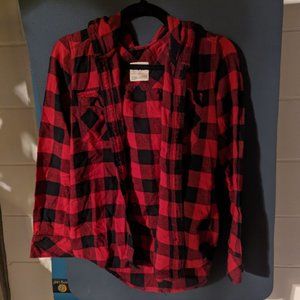 TNA Plaid button up